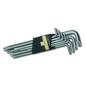 Torxkulcs klt. 9 db-os T10-T50 Jobi/Dr.Stark