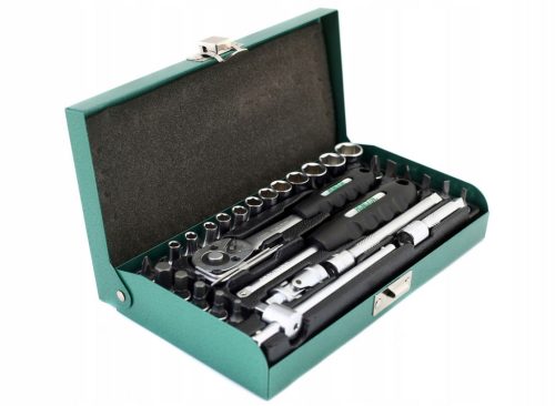 Kulcs klt. HONITON, 1/4 colos, 4-13mm, 33 db-os