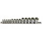 Belső torx-készlet 1/4", 3/8", 1/2" 14db-os