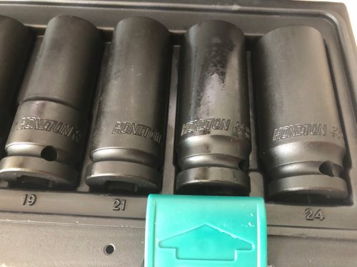Gépi hosszú dugókulcs klt. 10db-os, 1/2" 10-24mm HONITON