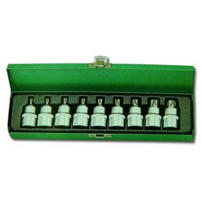 Kulcs klt. HONITON, 1/2 colos, 9 db-osTORX