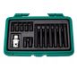 Kulcs klt. HONITON TORX, 1/2 colos, T20-T55, 30-75mm, 15 db-os