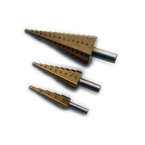 Kúpos lemezfúró készlet 3 db-os HSS, 4-12, 4-20, 4-32 mm