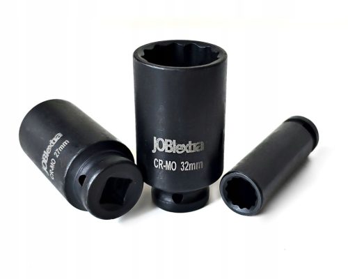 Dugókulcs klt. 13db-os, 1/2" 10-32mm, 12 szögletű JOBI EXTRA