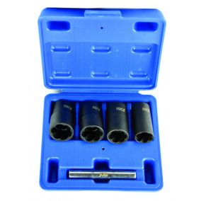   Sérülfejű csavarkiszedő készlet 1/2" 5db-os JOBI EXTRA