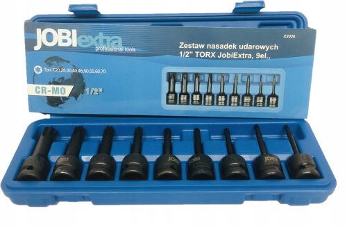 TORX 1/2 T20-T70 KLT.