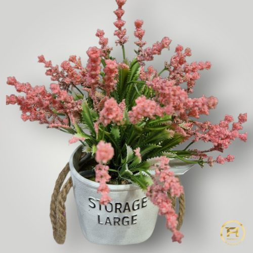 Cserépben lévő virág, 23 cm