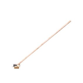 Kőburkolat tisztító kefe 120 cm, fa nyéllel