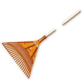 Lombseprű 22 menetes fa nyéllel (K24)