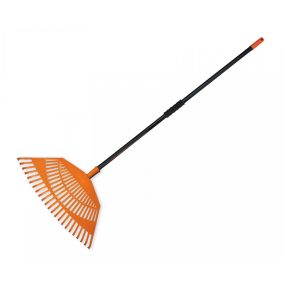 Lombseprű 23 fogas,  fém fa nyéllel