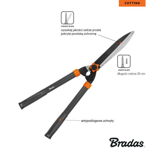 Sövényvágó, egyenes pengével V-SERIES-P