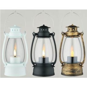 LED-es akasztós klasszikus viharlámpa 3 színben