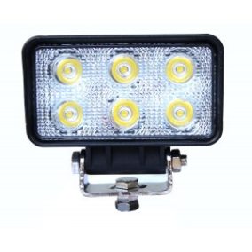 Led munkalámpa 12-24V 6x3W