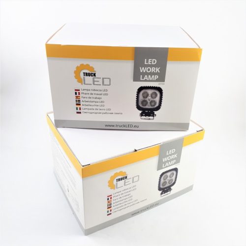 Ledes munkalámpa 12-24V 4-led