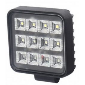Ledes munkalámpa 12 LED kapcsolóval szerelt