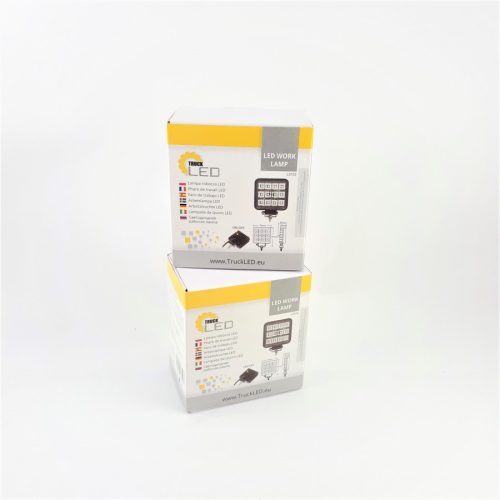 Ledes munkalámpa 12 LED kapcsolóval szerelt