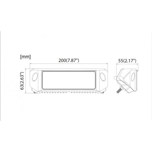 Ledes munkalámpa 42 ledes