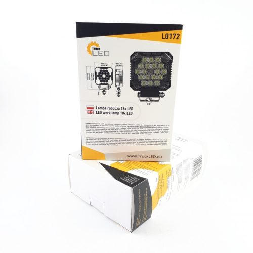 Ledes munkalámpa 18 ledes