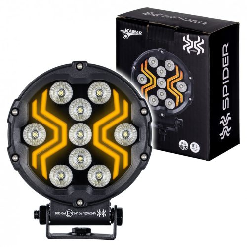 LED-es munkalámpa 18W, 9xLED X-SPIDER 3