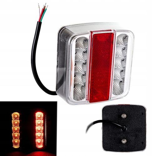LED hátsó lámpa 100 x 90 mm, LED LT-70 12V *A