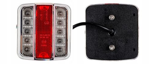 LED hátsó lámpa 100 x 90 mm, LED LT-70 12V *A