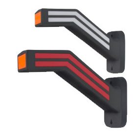 Helyzetjelző bal LED 12-24V dinamikus 