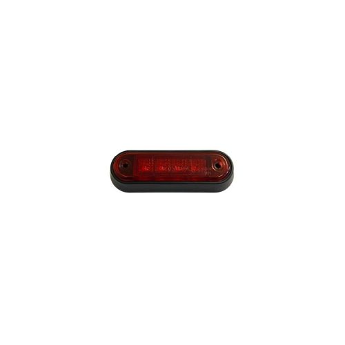 Helzyetjelző 4xLED 12/24V piros