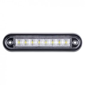 Helzyetjelző 8xLED 12/24V fehér