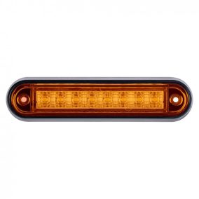 Helzyetjelző 8xLED 12/24V sárga