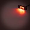 Helyzetjelző 3xLED, 12/24V, piros DARK