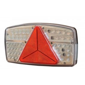 Ledes hátsó lámpa prizmás 53led L