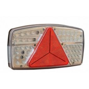 Ledes hátsó lámpa prizmás 53led P