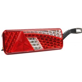 Hátsó ledes lámpa 75+6 led szélességjelzővel 