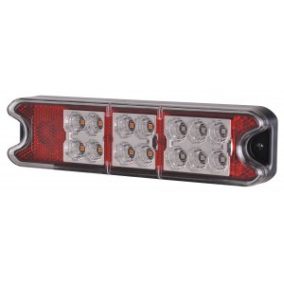 Ledes hátsó lámpa 12-24V 18-led