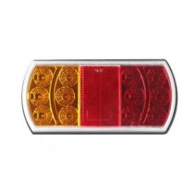 Ledes hátsó lámpa 15-led 12-24V