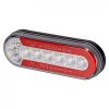 LED hátsó lámpa TL kis ovális 12/24V