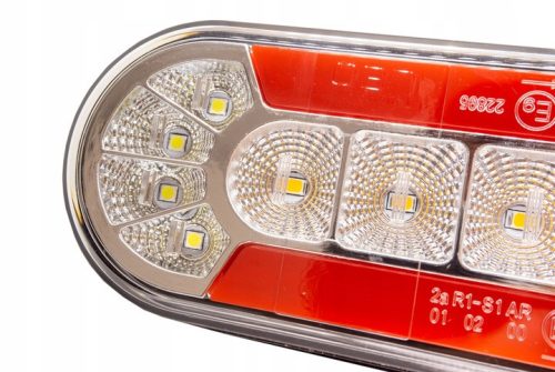 LED hátsó lámpa TL kis ovális 12/24V