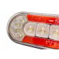 LED hátsó lámpa TL kis ovális 12/24V