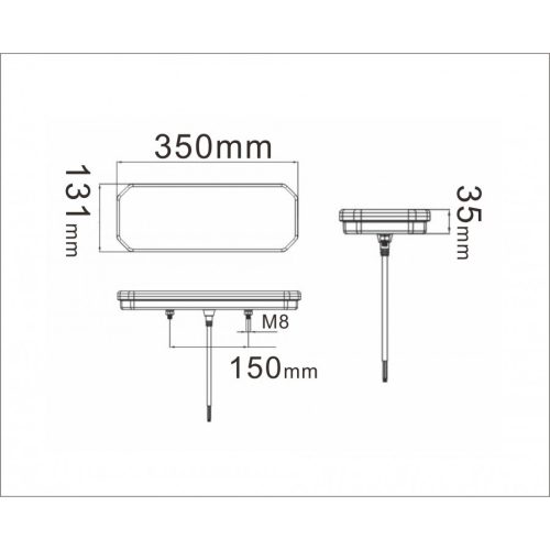 Ledes hátsó lámpa