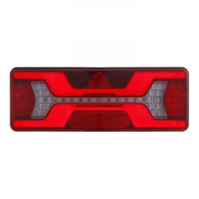   Ledes hátsó lámpa beépített háromszöggel 12-24V KAMAR.