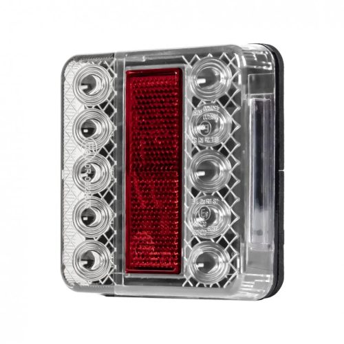 Hátsó lámpa fehér 12V 14xLED *A