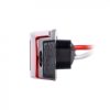 Helyzetjelző piros 6x LED 12/24V