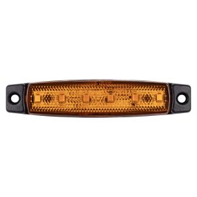 Helyzetjelző sárga 6x LED 12/24V