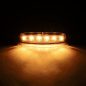 Helyzetjelző sárga 6x LED 12/24V
