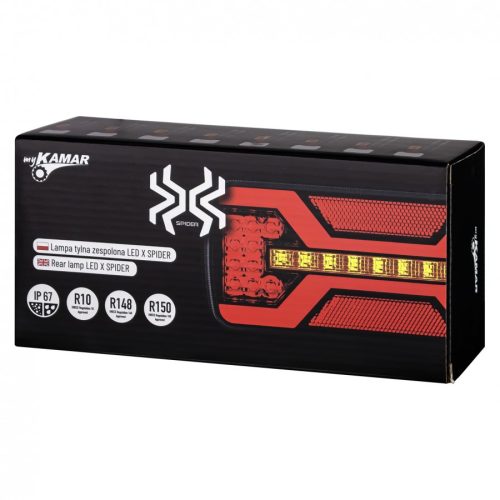 LED hátsólámpa X-SPIDER #1 COF NPL
