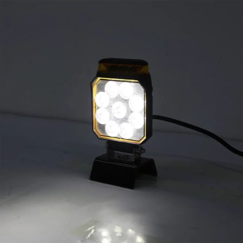 Munkalámpa 25xLED, 12/24V + tolatólámpa + stroboszkop *A