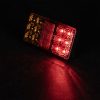 LED-es hátsólámpa rendszámtábla megvilágítással 12V 16xLED *A