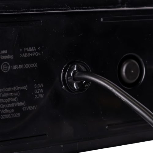 LED hátsó lámpa 3 kamrás 12/24V