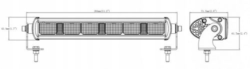 Led fényhíd 11-led