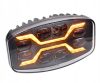 X-SPIDER Fényszóró LED+helyzetjelző lámpa+stroboszkóp
